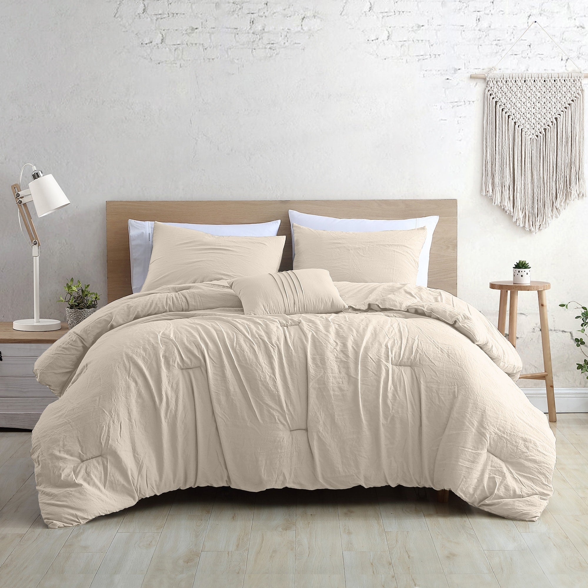 Ensemble de couette Braelyn 4 pièces, délavé, de Modern Threads