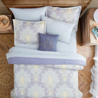 Parure de lit imprimée Mira 8 pièces de Modern Threads