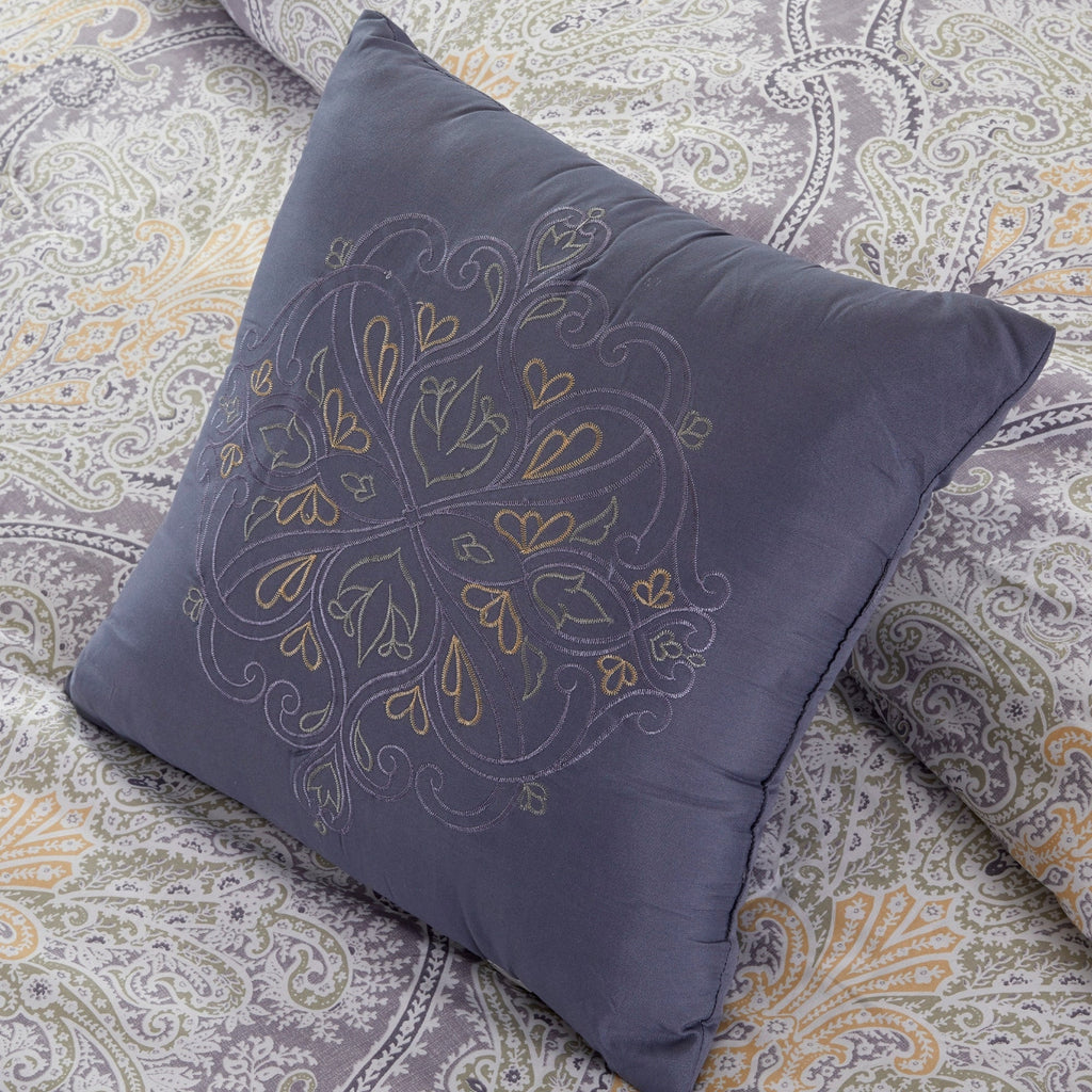 Parure de lit imprimée Mira 8 pièces de Modern Threads