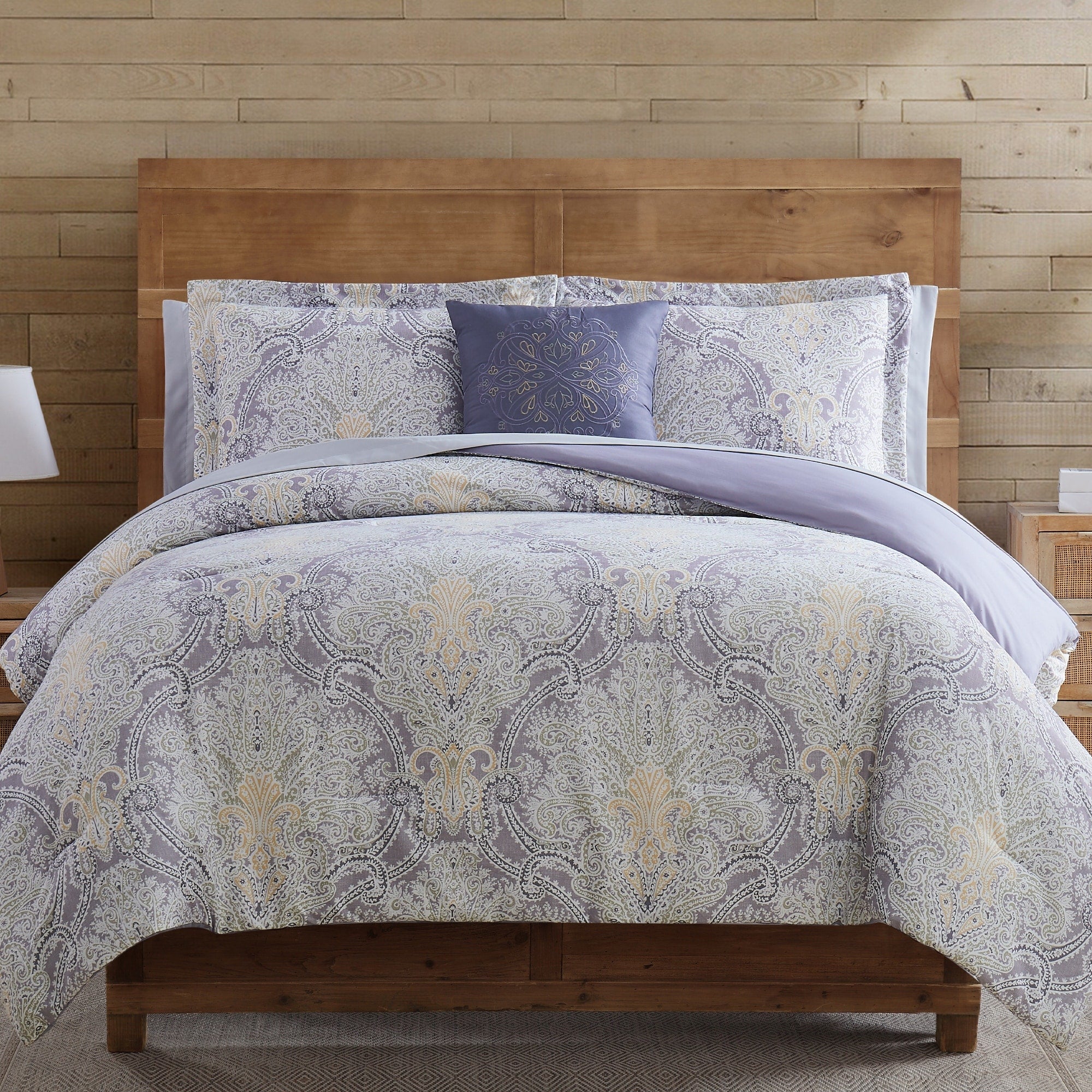 Parure de lit imprimée Mira 8 pièces de Modern Threads