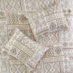 Parure de lit complète imprimée 8 pièces Tibet de Modern Threads