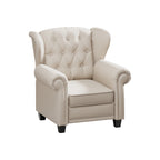 Fauteuil inclinable moderne capitonné et relevable