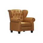 Fauteuil inclinable moderne capitonné et relevable