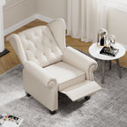 Fauteuil inclinable moderne capitonné et relevable