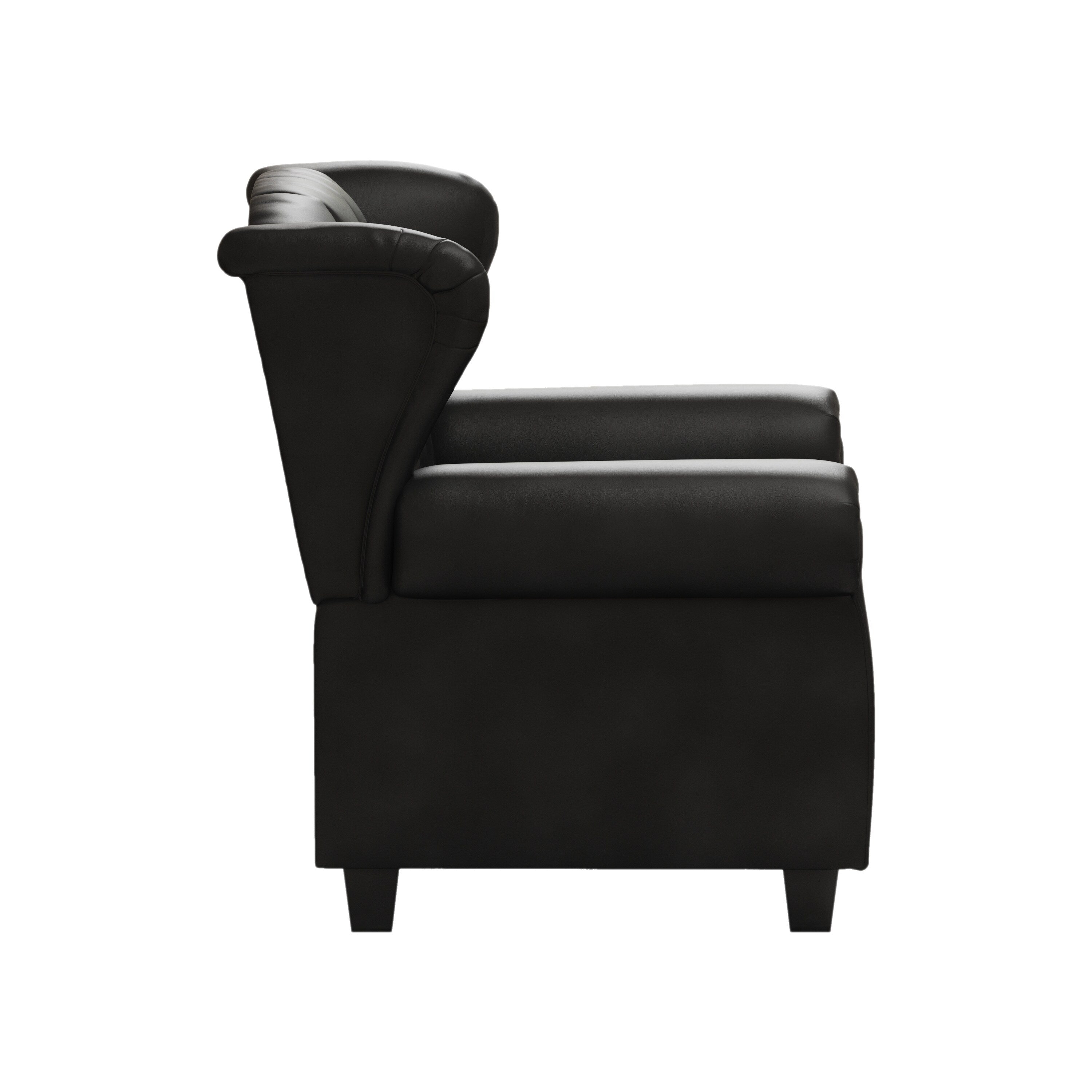 Fauteuil inclinable moderne capitonné et relevable