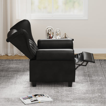Fauteuil inclinable moderne capitonné et relevable