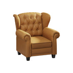 Fauteuil inclinable moderne capitonné et relevable