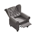 Fauteuil inclinable moderne capitonné et relevable