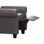 Fauteuil inclinable moderne capitonné et relevable
