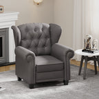 Fauteuil inclinable moderne capitonné et relevable