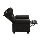 Fauteuil inclinable moderne capitonné et relevable