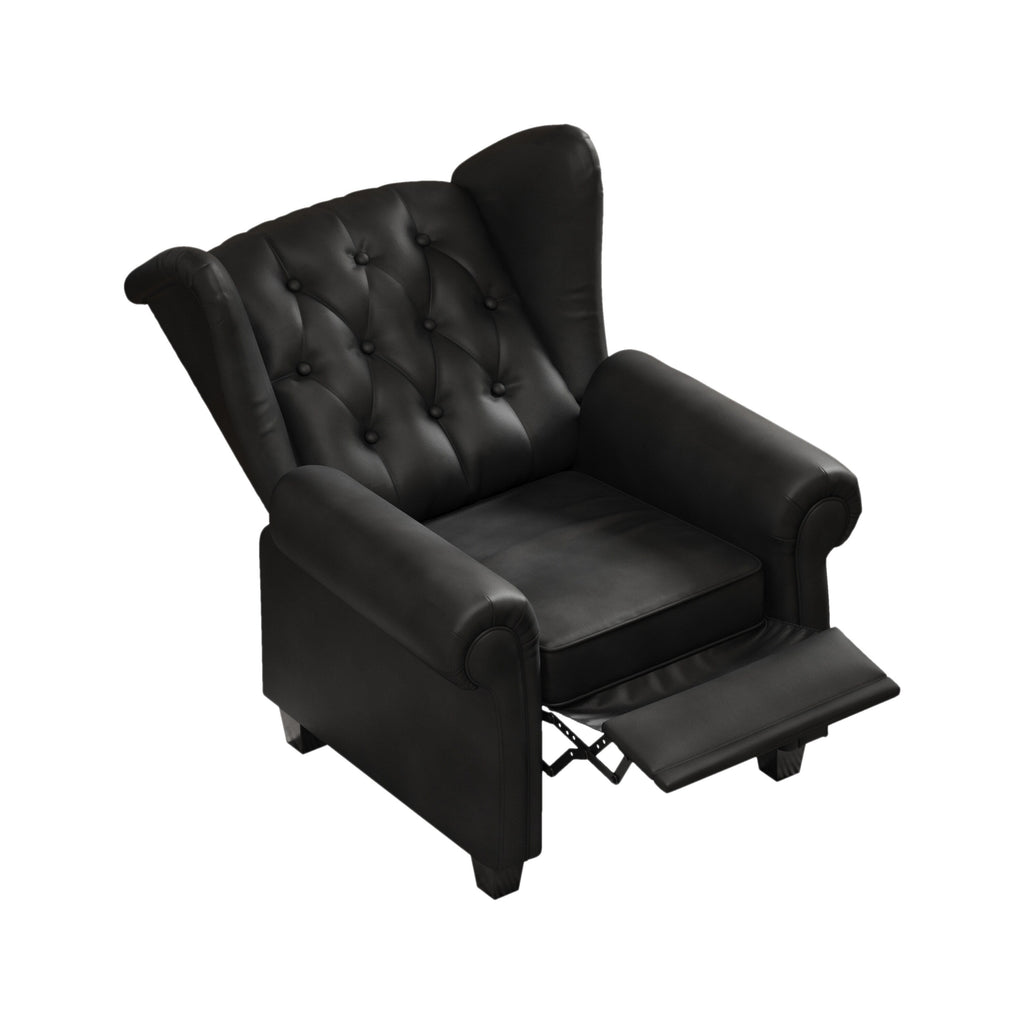 Fauteuil inclinable moderne capitonné et relevable