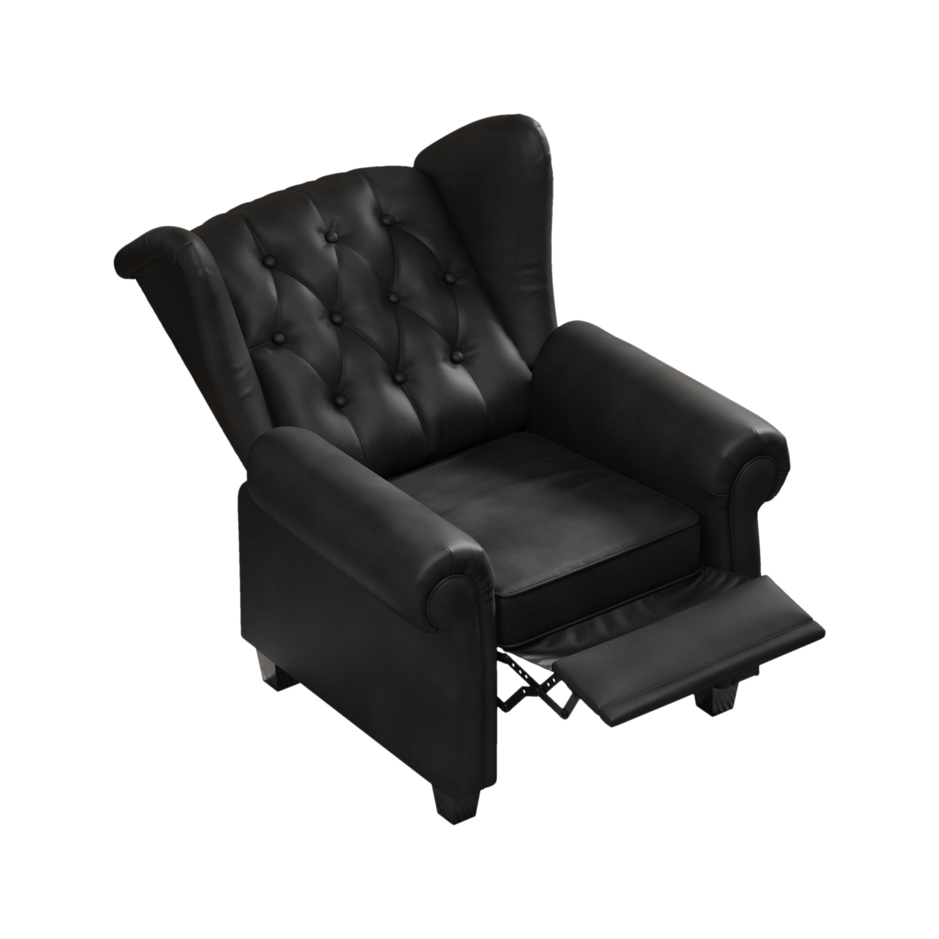 Fauteuil inclinable moderne capitonné et relevable