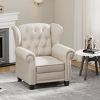 Fauteuil inclinable moderne capitonné et relevable