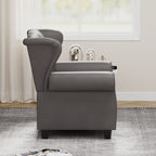 Fauteuil inclinable moderne capitonné et relevable