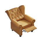 Fauteuil inclinable moderne capitonné et relevable