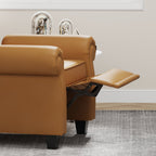 Fauteuil inclinable moderne capitonné et relevable