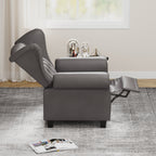 Fauteuil inclinable moderne capitonné et relevable