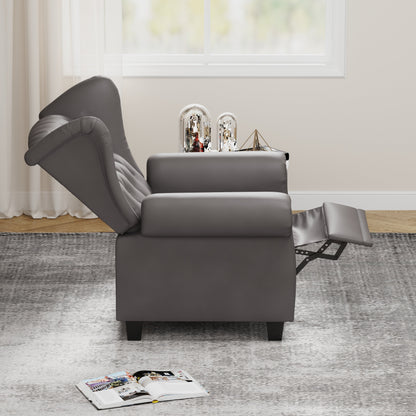 Fauteuil inclinable moderne capitonné et relevable
