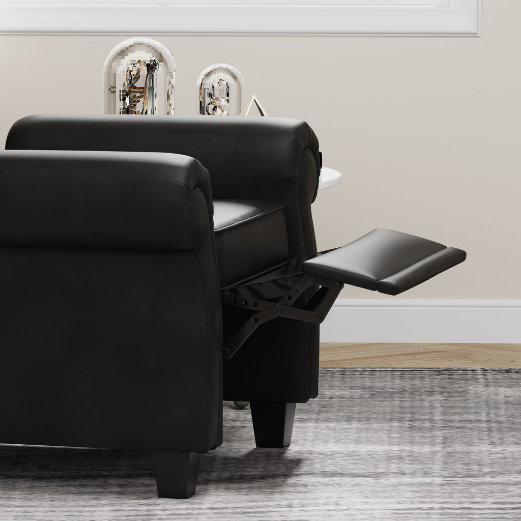 Fauteuil inclinable moderne capitonné et relevable