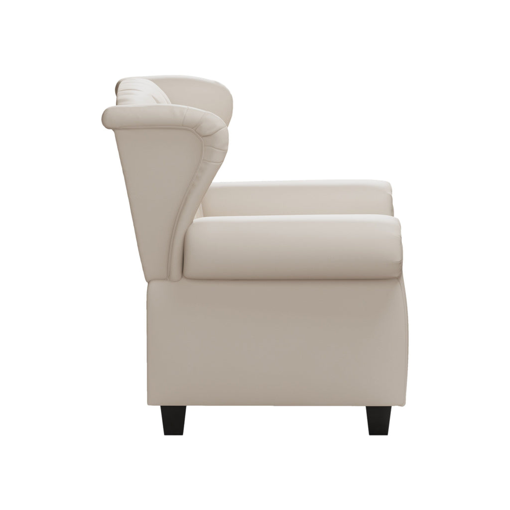 Fauteuil inclinable moderne capitonné et relevable
