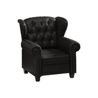 Fauteuil inclinable moderne capitonné et relevable