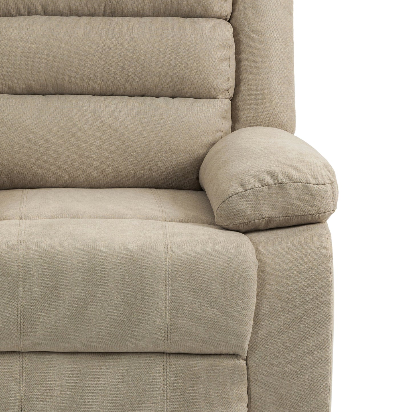 Fauteuil inclinable rembourré moderne avec dossier réglable