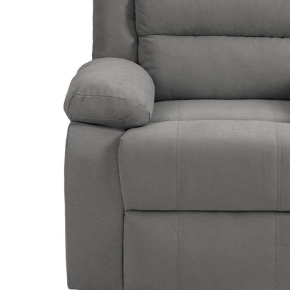 Fauteuil inclinable rembourré moderne avec dossier réglable