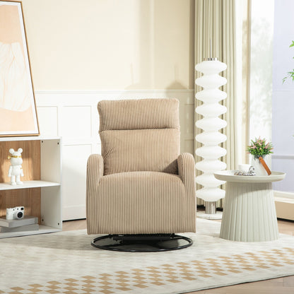 Fauteuil à bascule pivotant et rembourré moderne pour chambre d'enfant