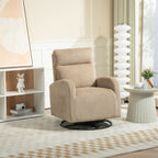 Fauteuil à bascule pivotant et rembourré moderne pour chambre d'enfant