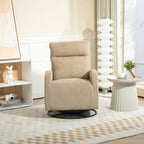 Fauteuil à bascule pivotant et rembourré moderne pour chambre d'enfant