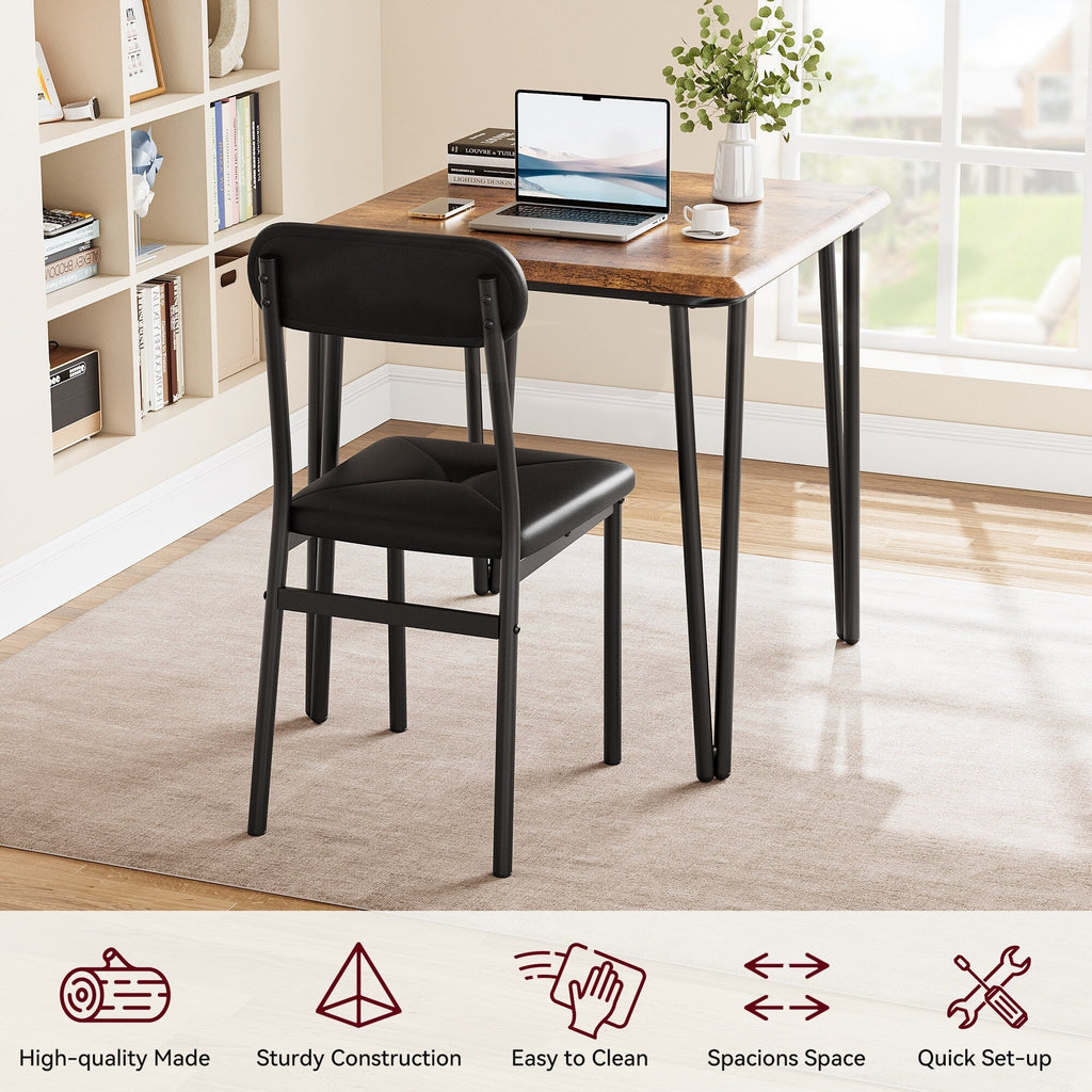 Ensemble de table à manger moderne pour cuisine - 3 pièces