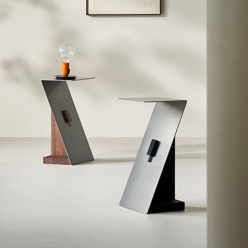 Locke Stainless Steel Side Table