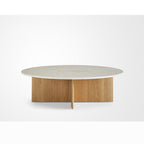 Ensemble de table basse ronde en origami