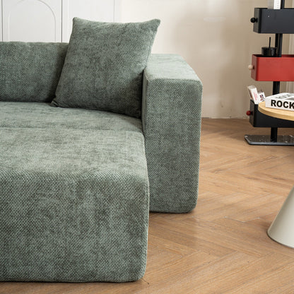 Canapé modulaire 3 places Cloud avec fauteuil en L pour salon et chambre à coucher