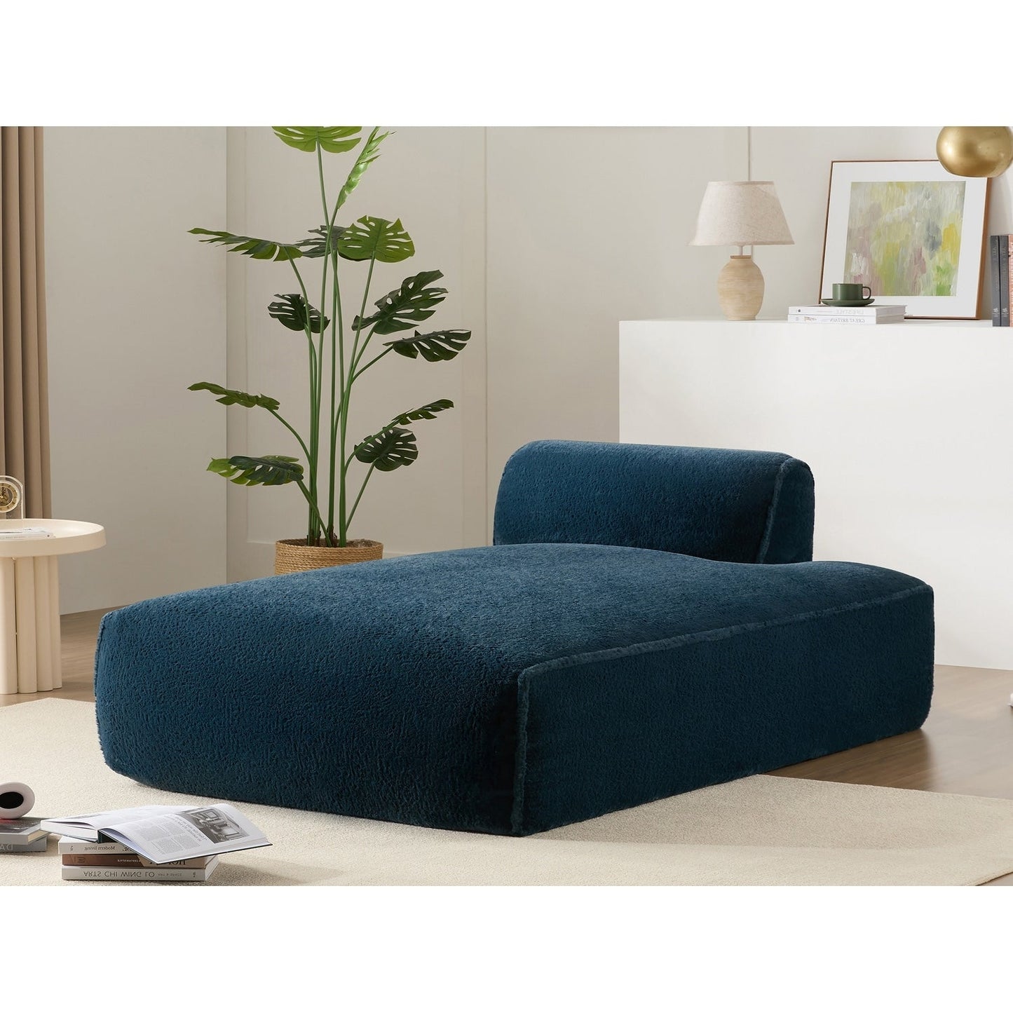 Canapé-lit modulaire de 72 pouces entièrement compressé avec design sans cadre pour salon, aucun assemblage requis