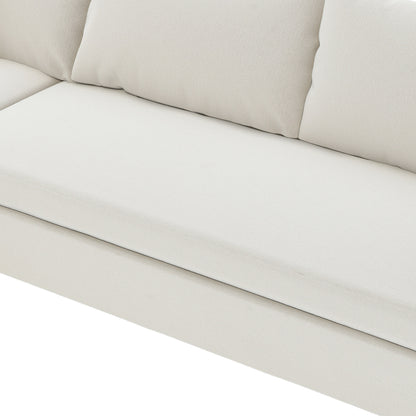 Canapé-lit sectionnel modulaire, ensemble de canapés en chenille avec oreillers, combinaison libre, canapé convertible