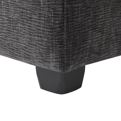 Canapé modulable, ensemble de canapés sectionnels 4 places en chenille avec 2 coussins inclus, à combiner librement
