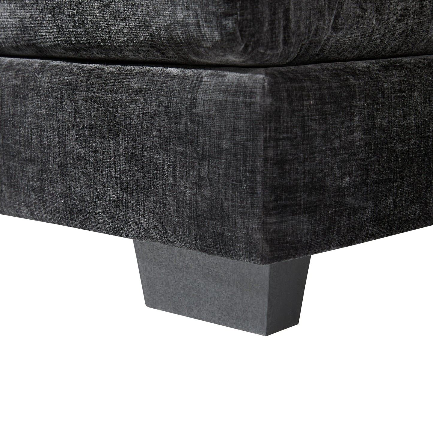 Canapé modulaire en U avec coussins de taille, 6 places symétriques rembourrées, ensemble de canapés en chenille Cloud avec méridienne