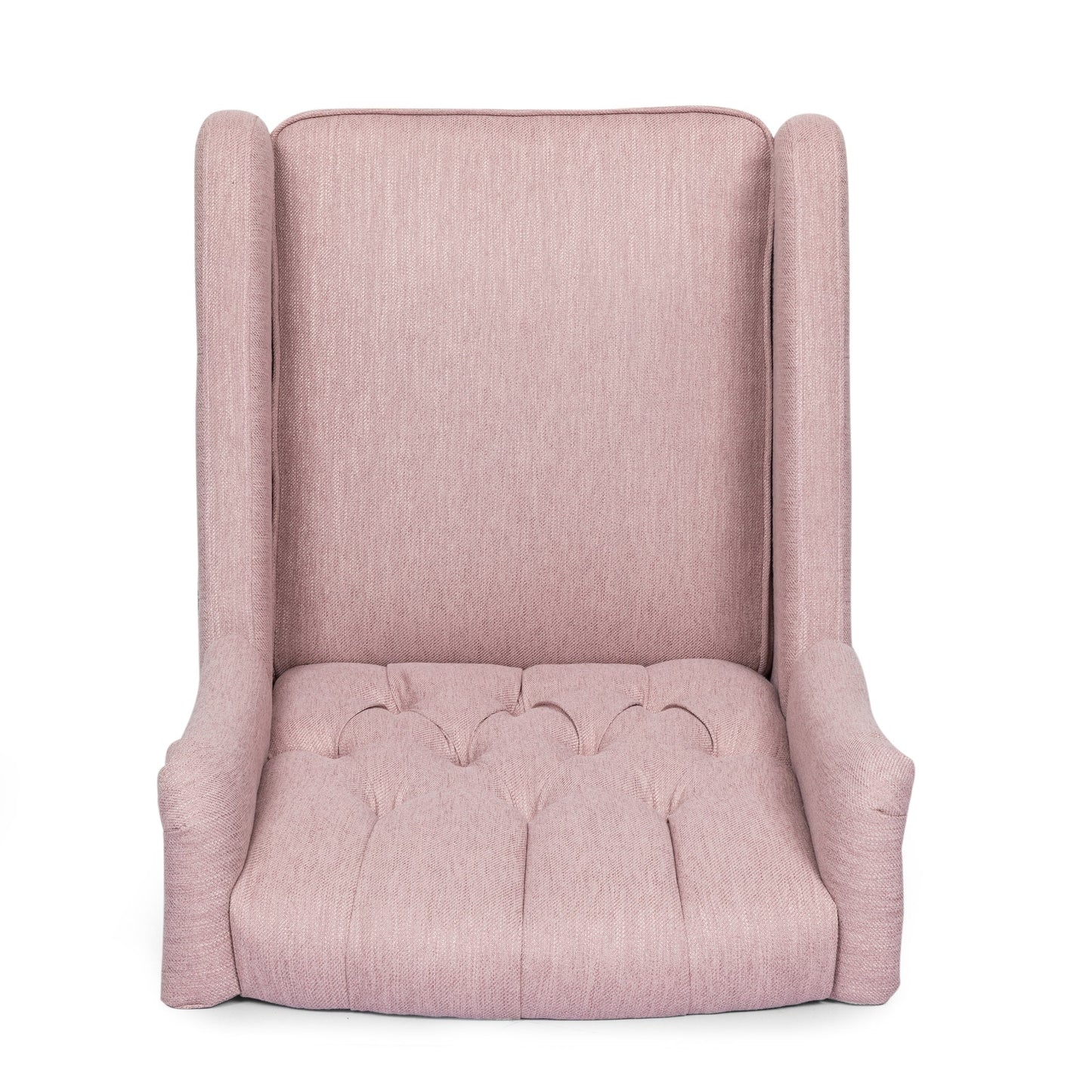 Fauteuil inclinable pivotant capitonné contemporain Mohaven par Christopher Knight Home