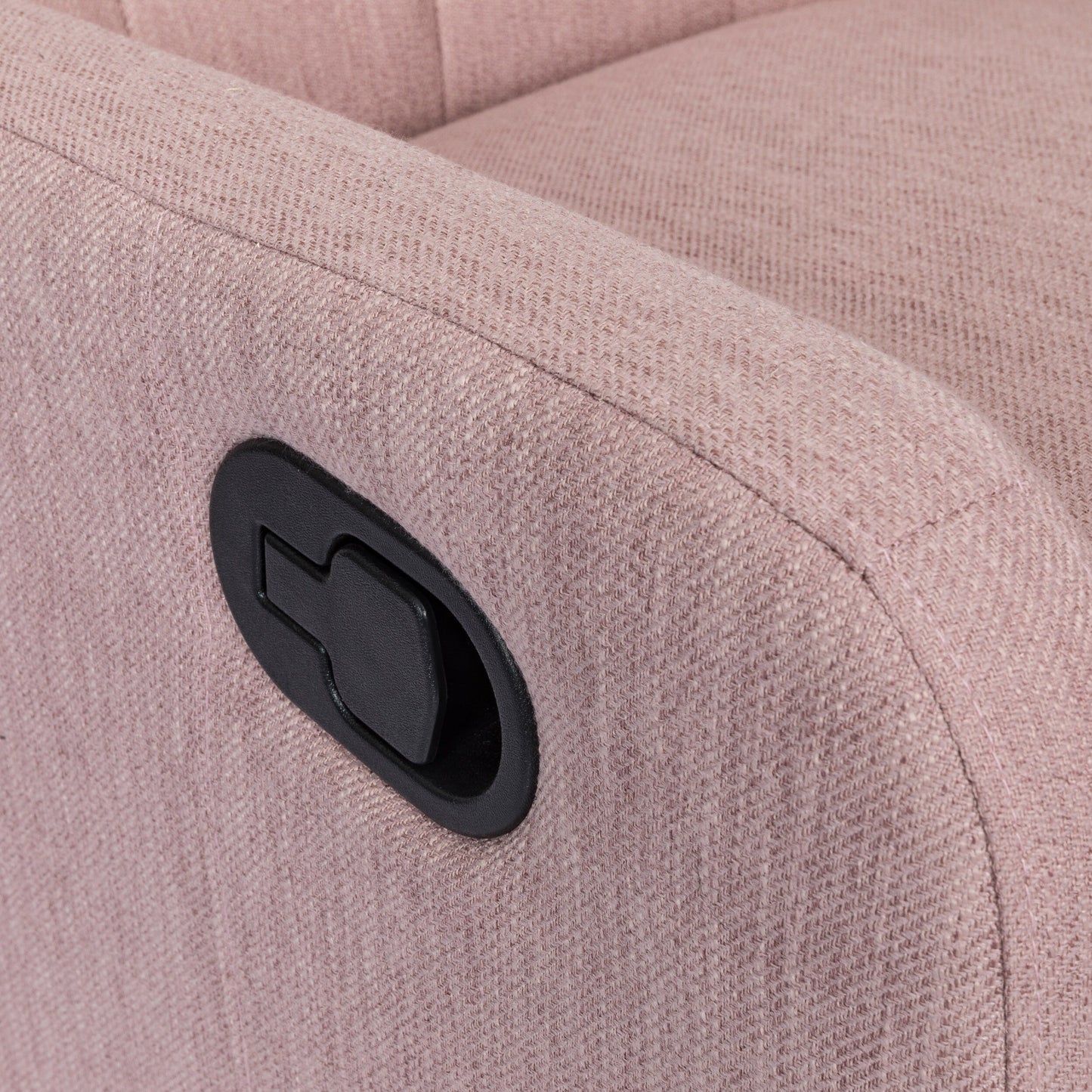 Fauteuil inclinable pivotant capitonné contemporain Mohaven par Christopher Knight Home