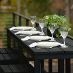 Ensemble de 6 tabourets et table de balcon modernes à hauteur de comptoir HIGHWOOD Monroe - N/A