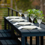 Ensemble de 6 tabourets et table de balcon modernes à hauteur de comptoir HIGHWOOD Monroe - N/A