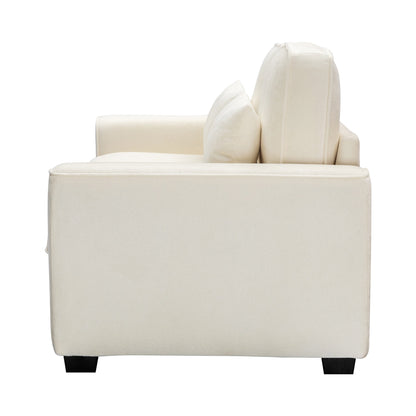 Canapé 3 places rembourré Montague Cozy Duo par Christopher Knight Home