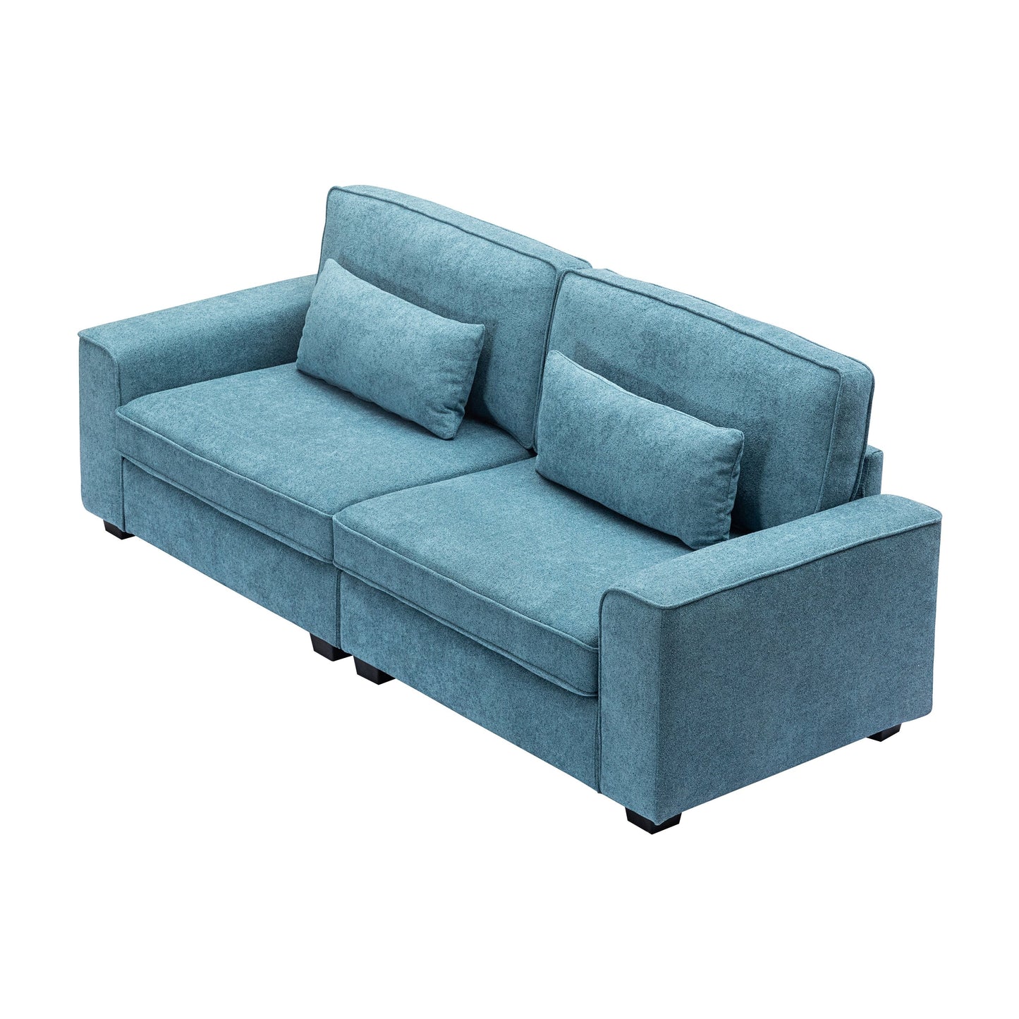 Canapé 3 places rembourré Montague Cozy Duo par Christopher Knight Home