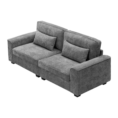 Canapé 3 places rembourré Montague Cozy Duo par Christopher Knight Home