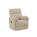 Fauteuil inclinable pivotant manuel Montclair en velours côtelé par iNSPIRE Q Classic