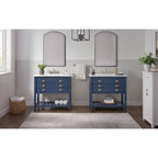 Meuble-lavabo simple de style ferme Monterey 37 avec dessus