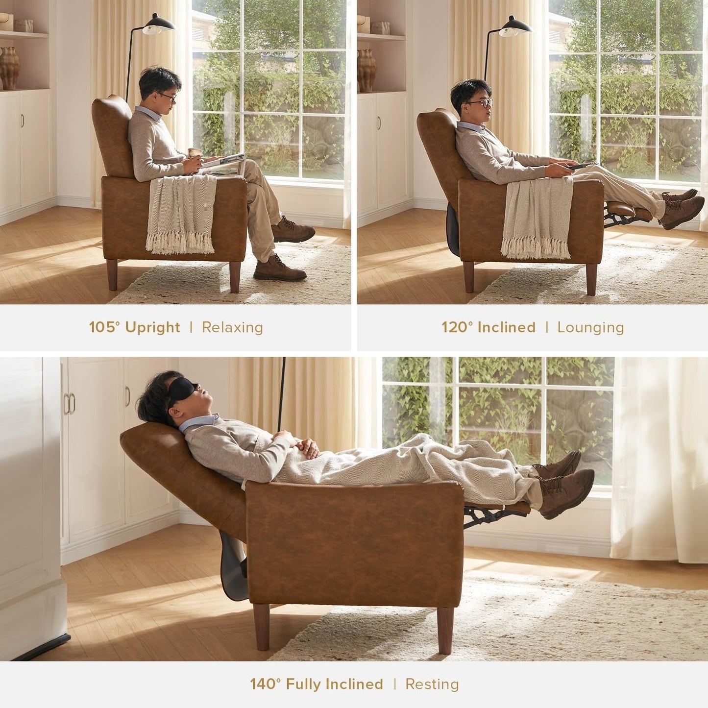 Fauteuil inclinable Arthur de Mopio