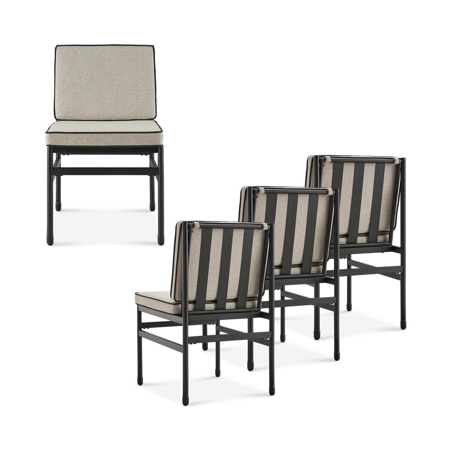 Mobilier de jardin Mopio Odelia, ensemble de conversation sectionnel d'extérieur